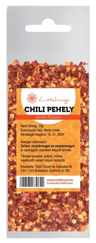 Lakshmy Chili pehely 30 g