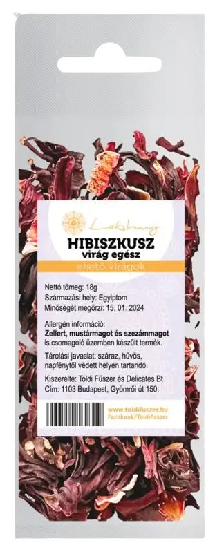 Lakshmy Hibiszkuszvirág egész 14 g