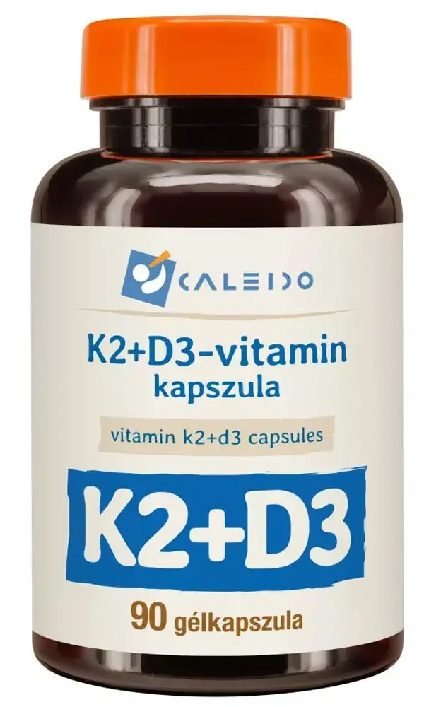 Caleido K2+D3 Vitamin kapszula 90 db