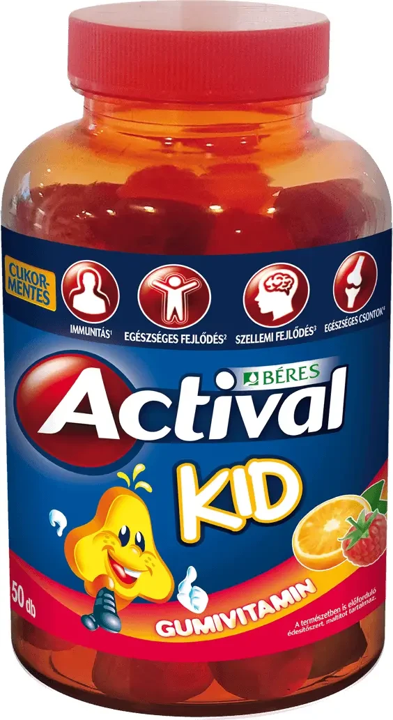 Actival Kid Gumivitamin gumitabletta 90db