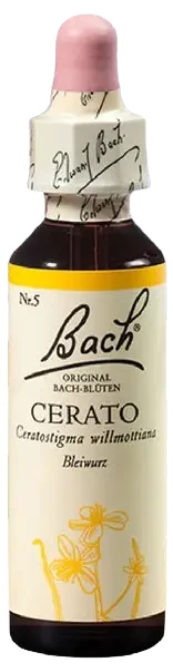 Bach-virág eszencia Nr. 5 - Kékgyökér (Cerato) 20ml