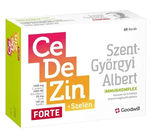 Szent-Györgyi Albert Immunkomplex Cedezin FORTE + Szelén tabletta 60db