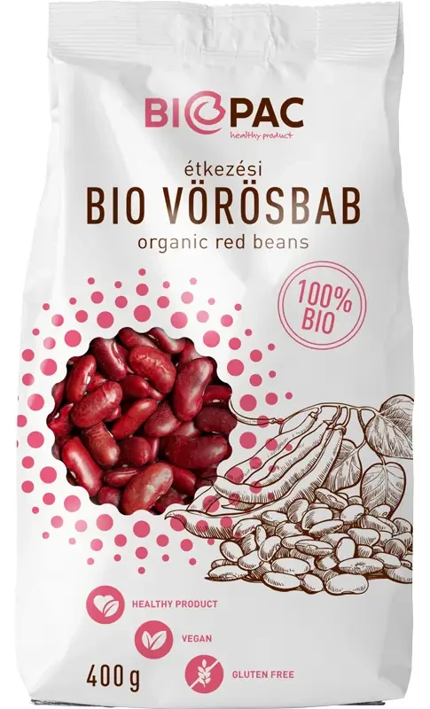 BIOPAC BIO Vörösbab 400 g