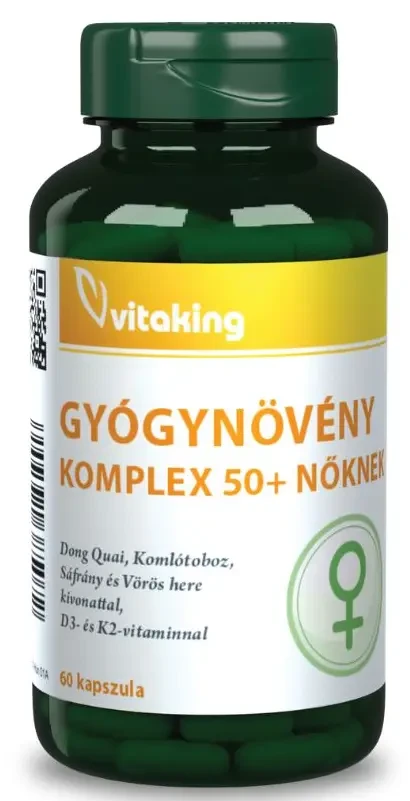 VK Gyógynövény Komplex 50+ Nőknek 60db