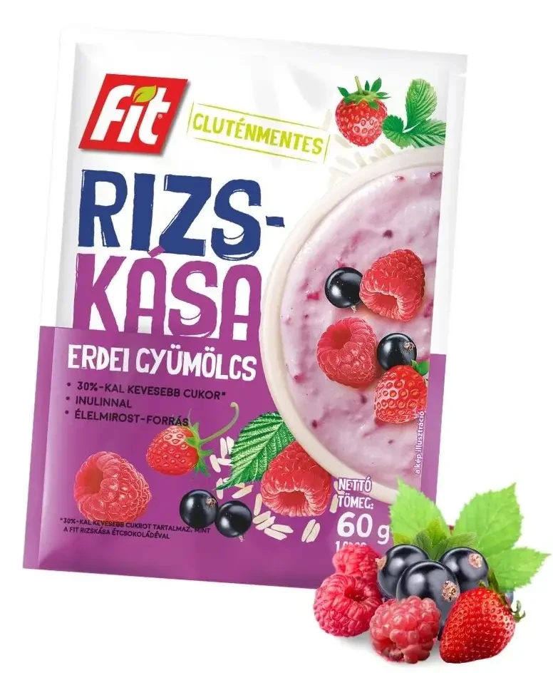 FIT DUO Rizskása Erdei vegyes gyümölcs 60g