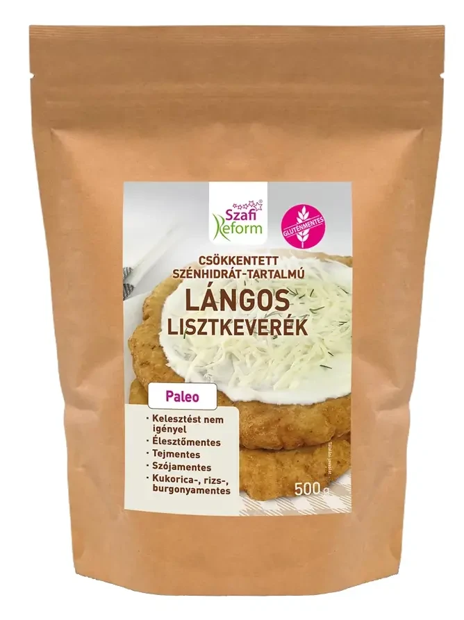 Szafi Reform Gluténmentes PALEO Lángos lisztkeverék 500 g