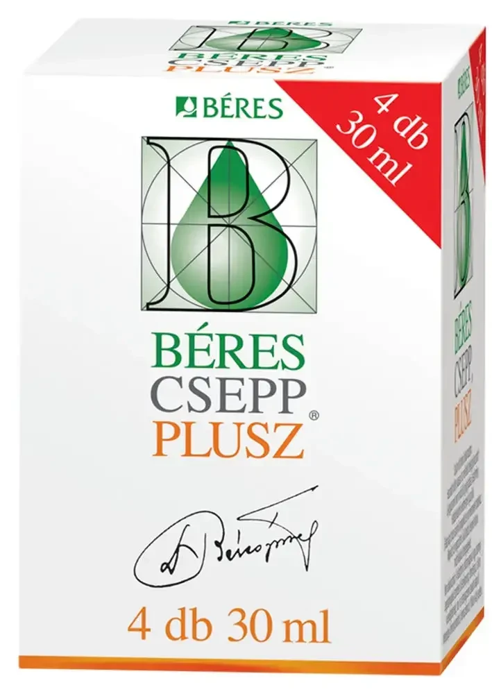 Béres Csepp Plusz 4x30 ml
