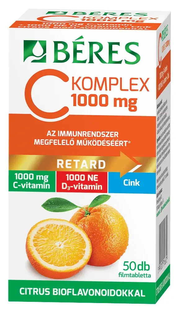 Béres C-1000 Komplex Bioflavonoiddal ftb. 50 db