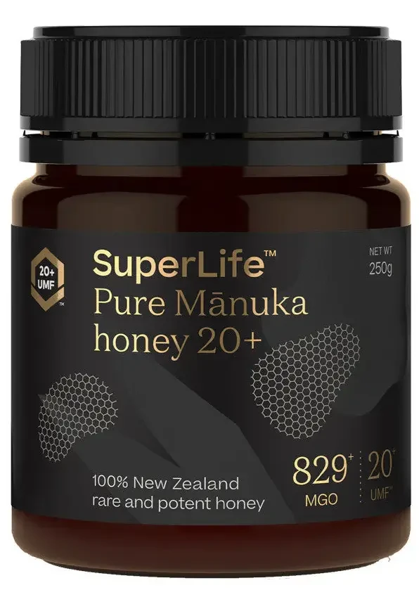 SuperLife Manuka Méz UMF20 + MGO829 500 g