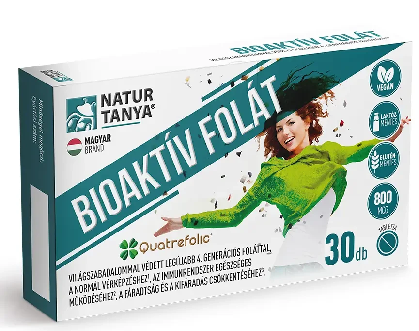 Natur Tanya Bioaktív Vegán Folát 30db