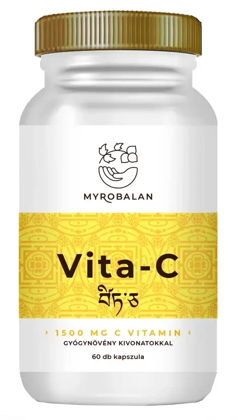 Myrobalan Vita-C 1500 mg C vitamin gyógynövény kivonatokkal 60db
