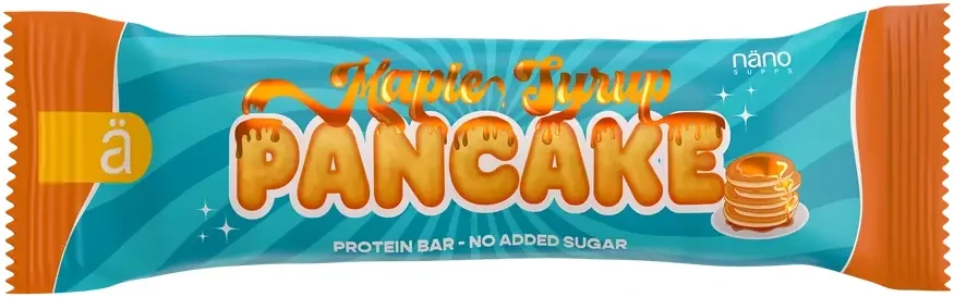Nano Supps Protein Bar 55g - Maple Syrup & Pancake