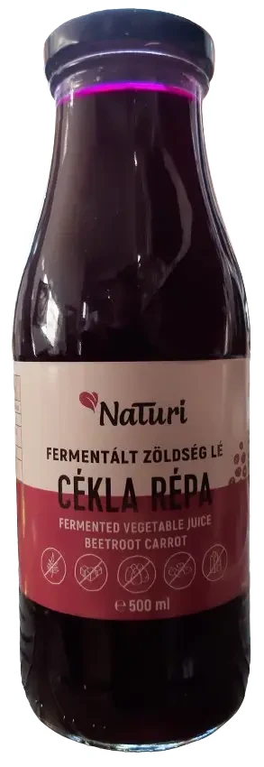 NaTuri Fermentált Zöldséglé Cékla-Répa 500ml