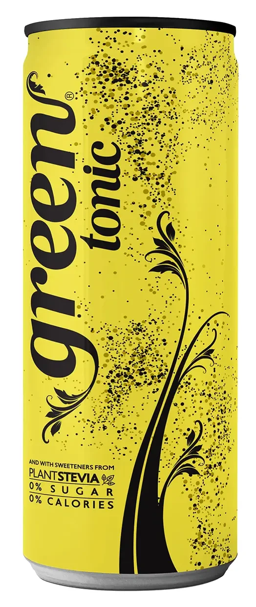GREEN Tonic - szénsavas, steviával, dobozos 330ml