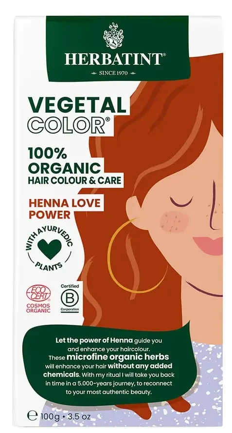 Herbatint Bio Vegetal Color (Henna Love) 2*50 g