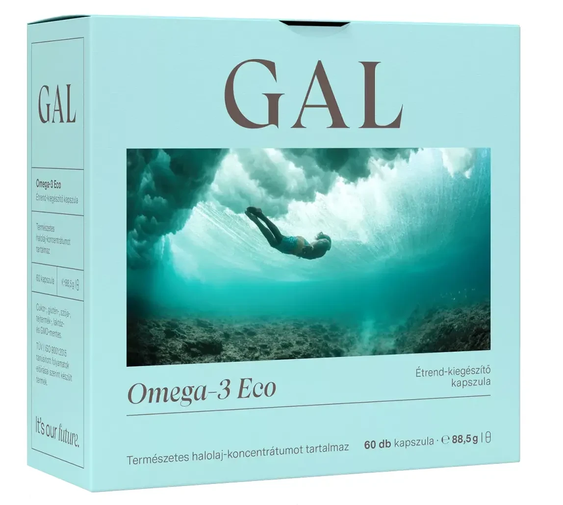 GAL Omega-3 Eco lágyzselatin kapszula 60 db