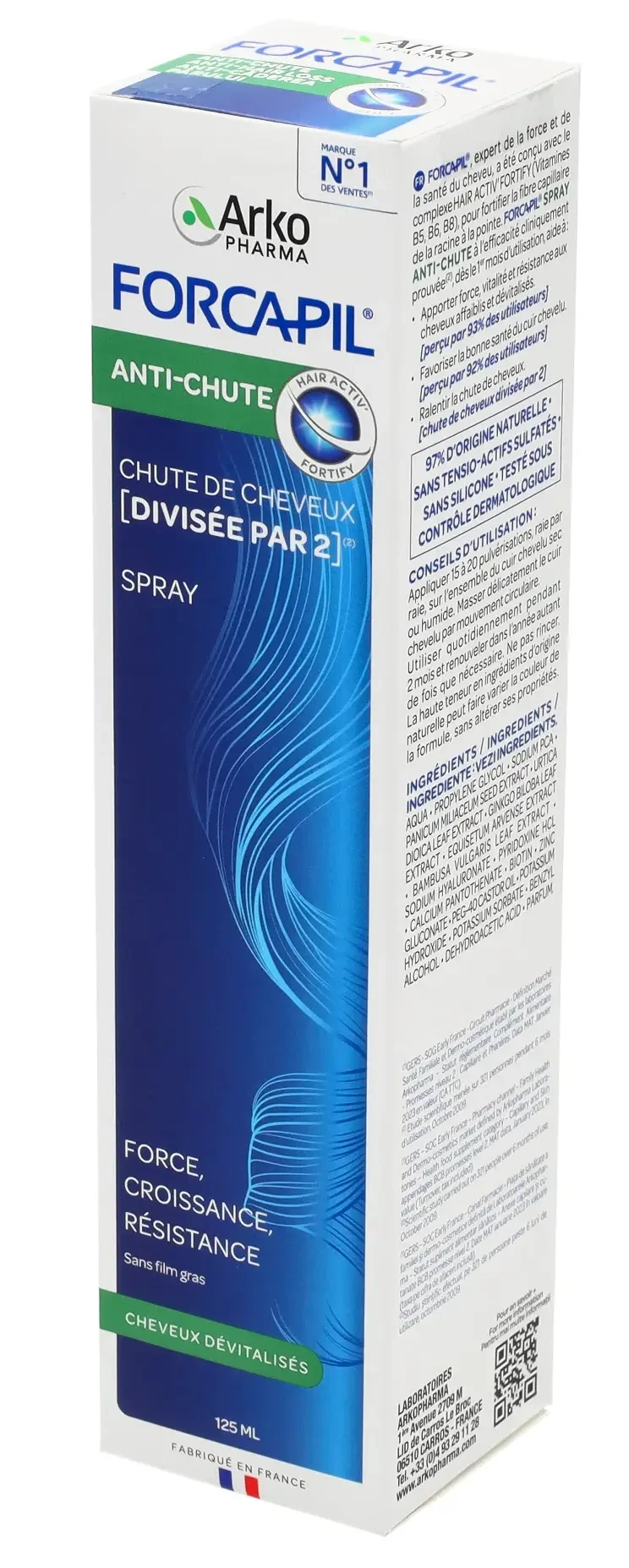 Forcapil Spray Hajhullás Ellen 125ml