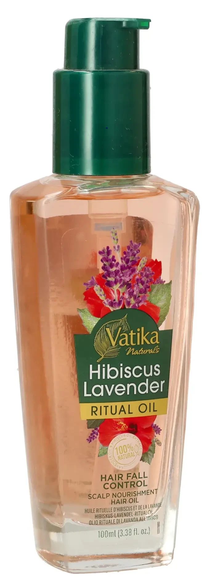 Dabur Vatika Naturals Ritual Hajápoló Olaj Hibiszkusszal és Levendulával 100 ml
