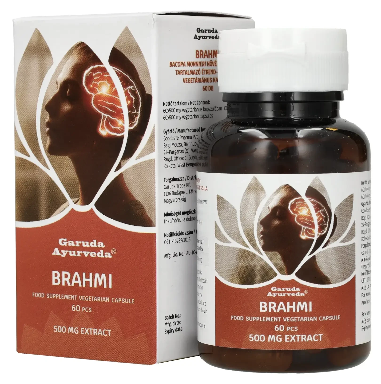 Garuda Ayurveda Brahmi vega kapszula 60db