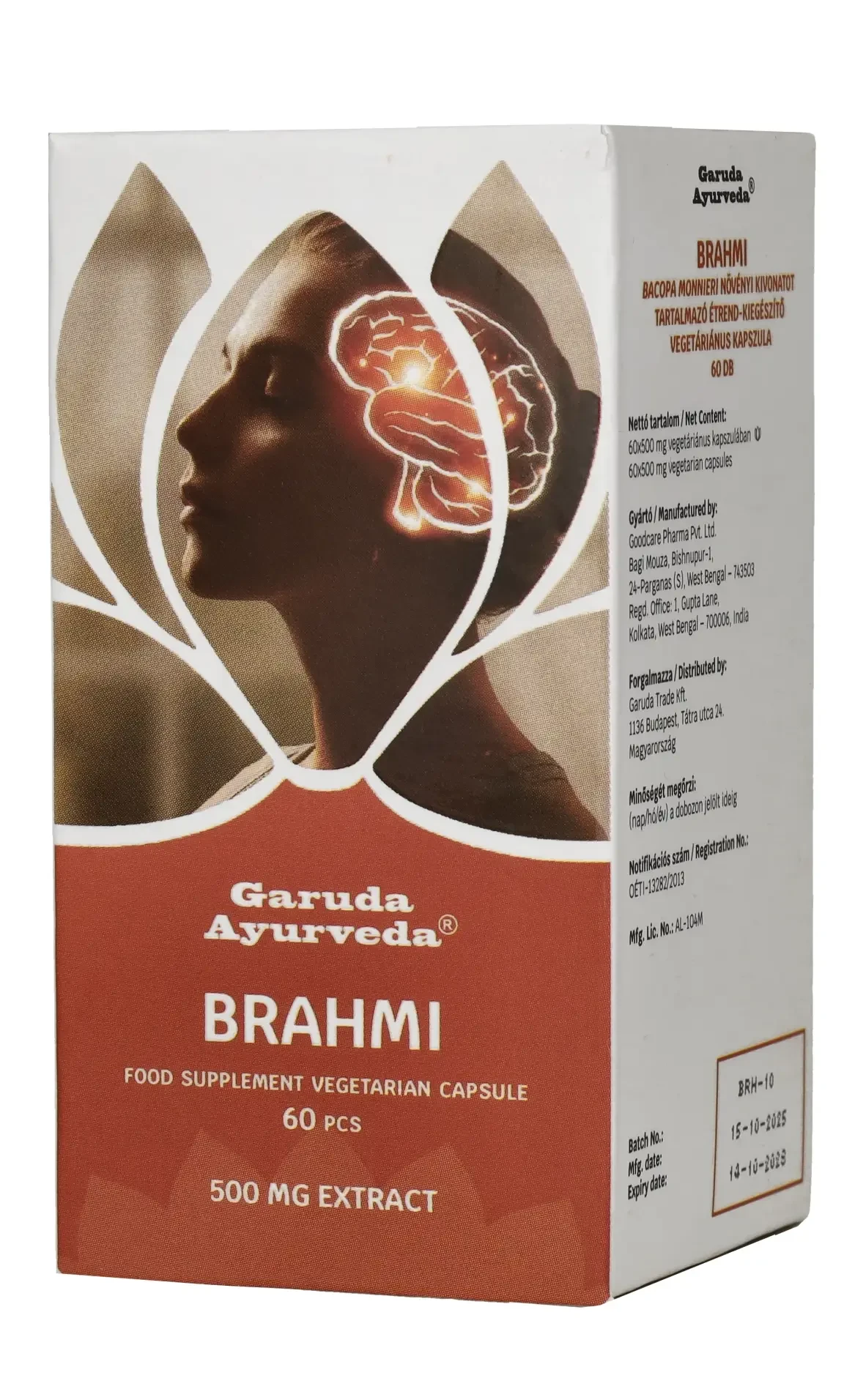 Garuda Ayurveda Brahmi vega kapszula 60db