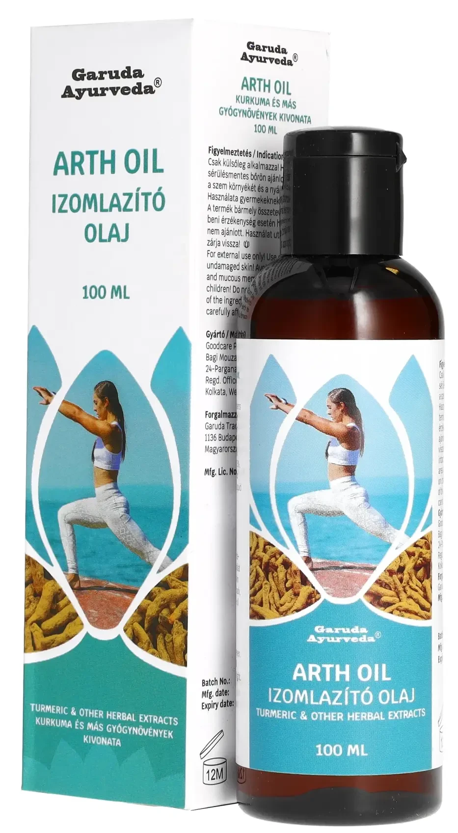 Garuda Ayurveda izomlazító olaj 100ml