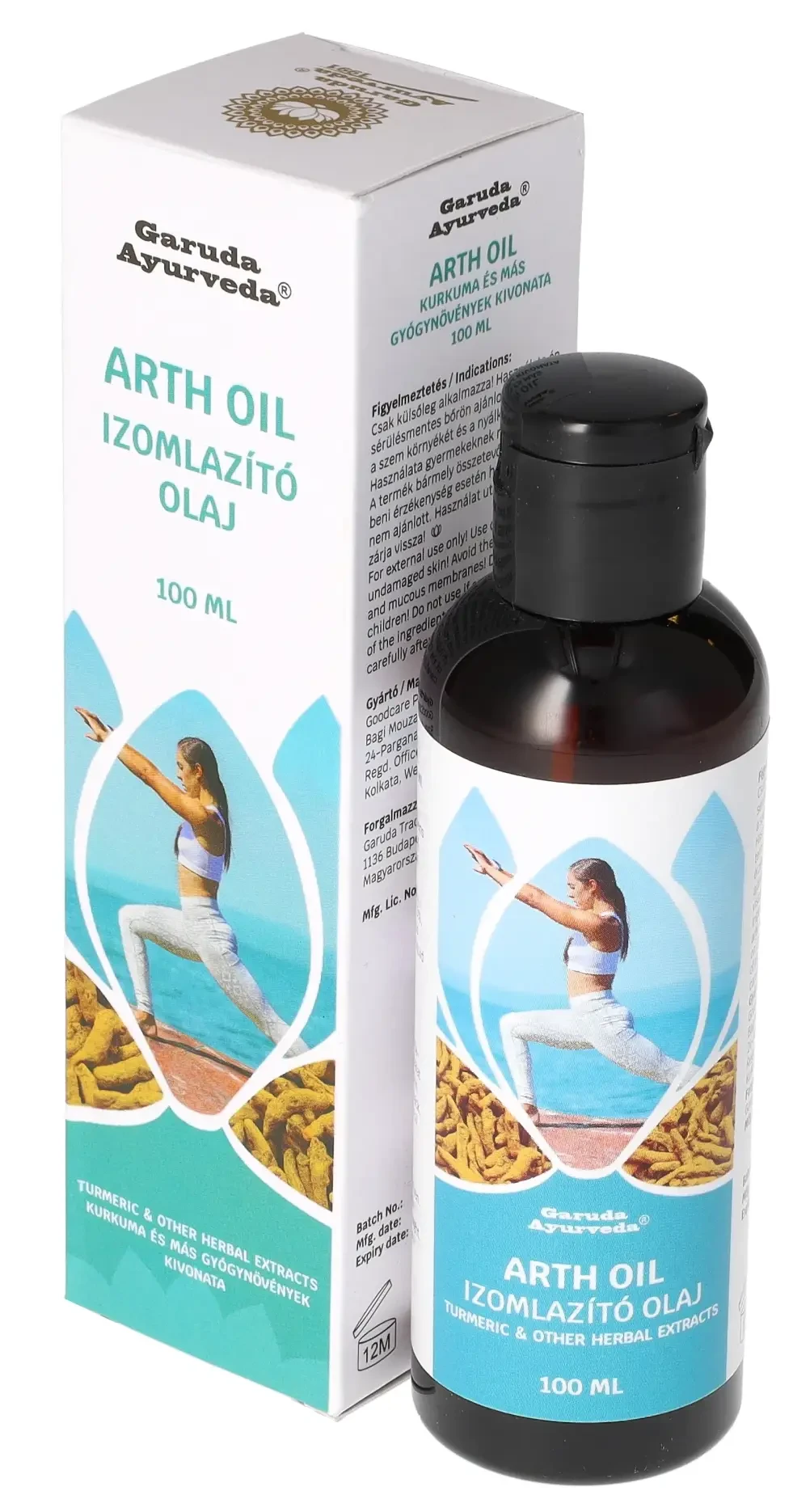 Garuda Ayurveda izomlazító olaj 100ml