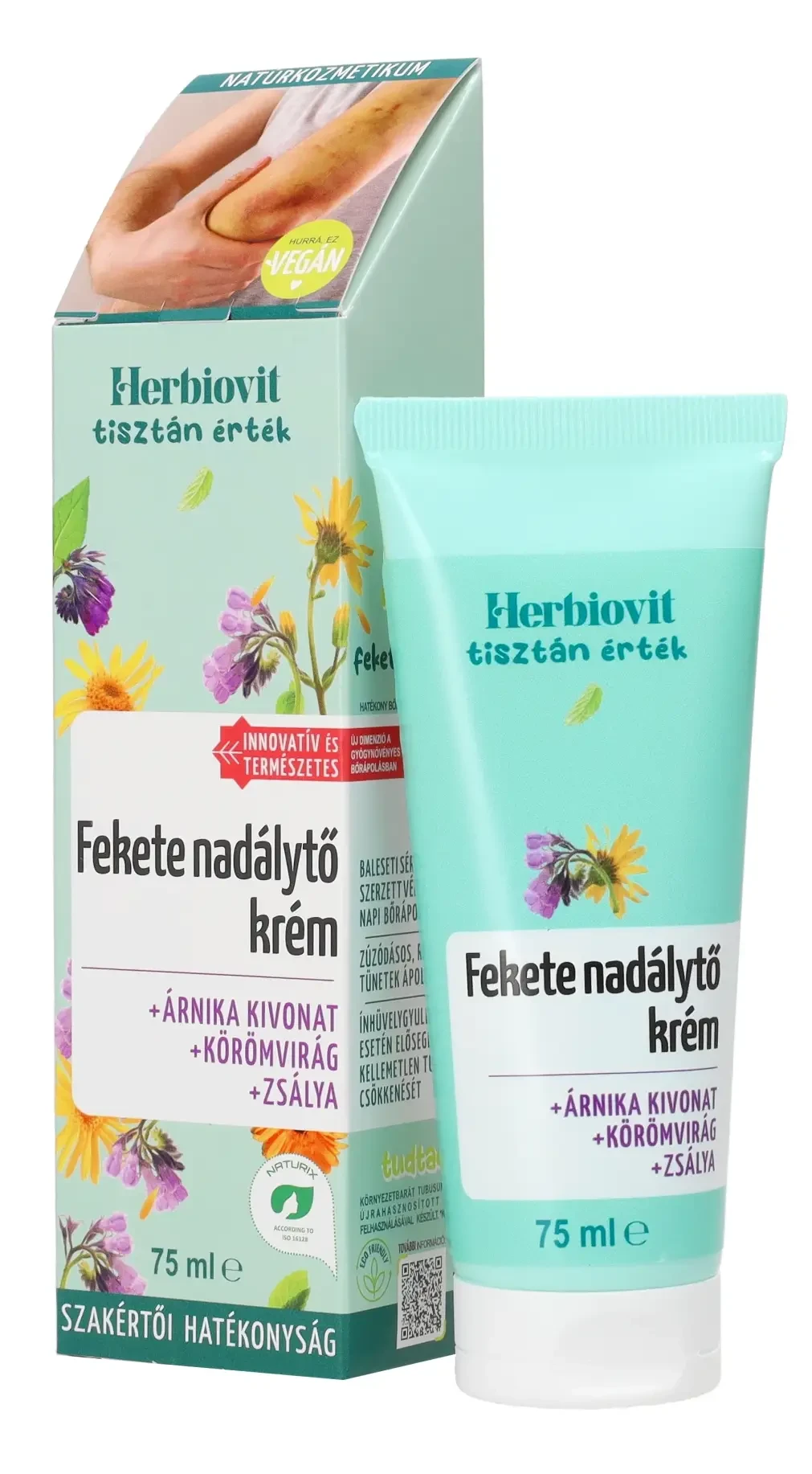 Herbiovit Fekete nadálytő krém 75ml