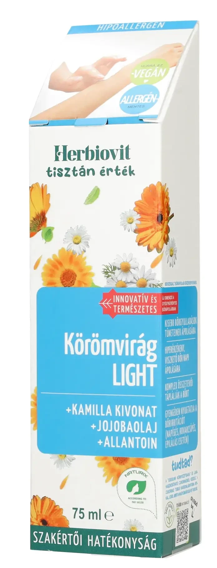 Herbiovit Körömvirág Light 75ml