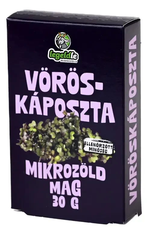 Legeldle Vöröskáposzta 30 g mikrozöld mag
