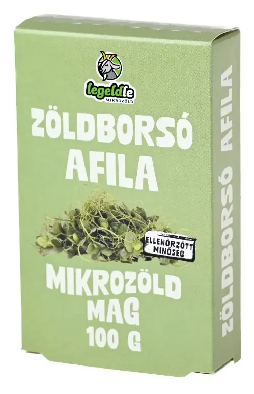 Legeldle Zöldborsó, Afila 100 g mikrozöld mag