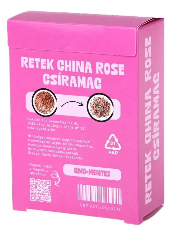 Legeldle China Rose Retek csíramag 150g
