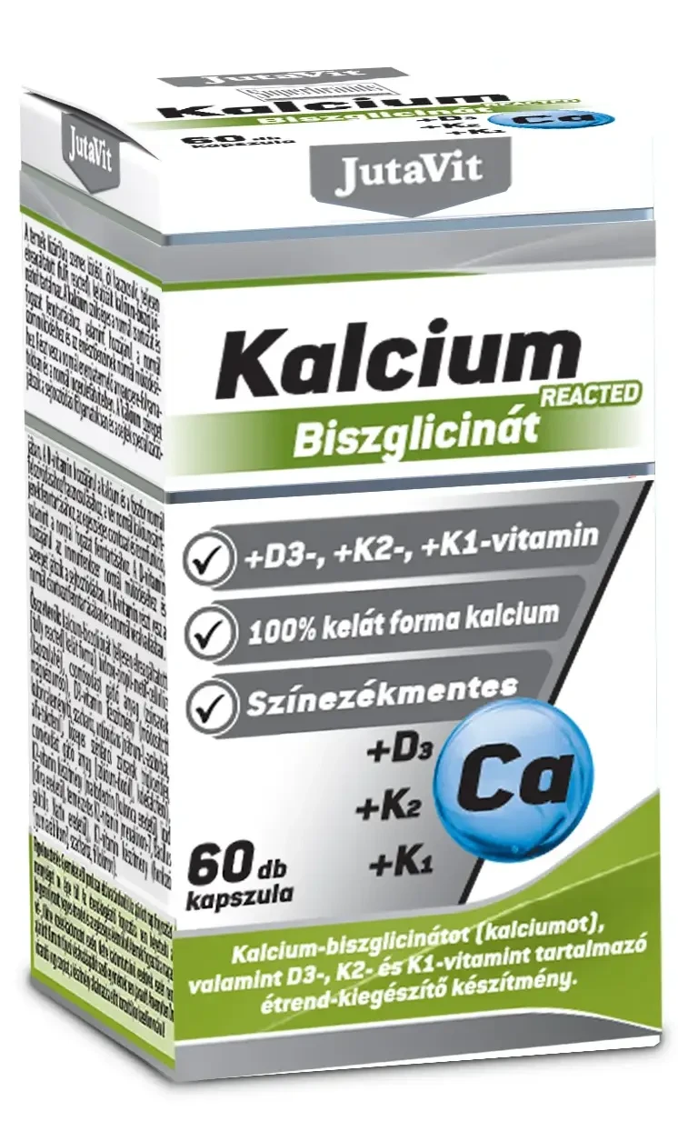 Jutavit Kálcium-biszglicinát + D3 + K2 + K1 vitamin 60 db kapszula