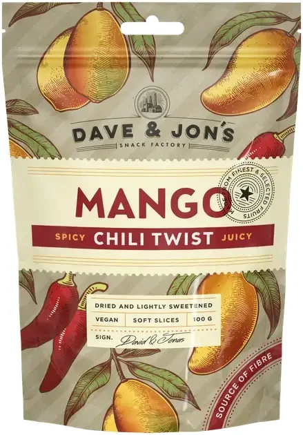 Dave & Jon's Mangó Chili Twist 100 g