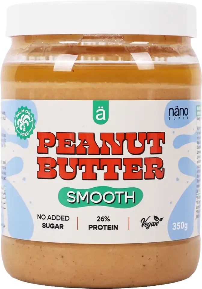 Nano Supps - 100% Mogyoróvaj (Peanut Butter) - Smooth