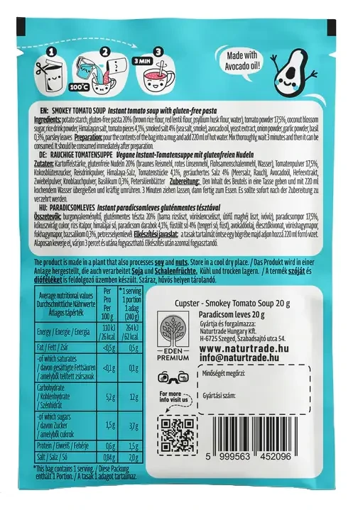 Cupster Instant Paradicsomleves 20 g