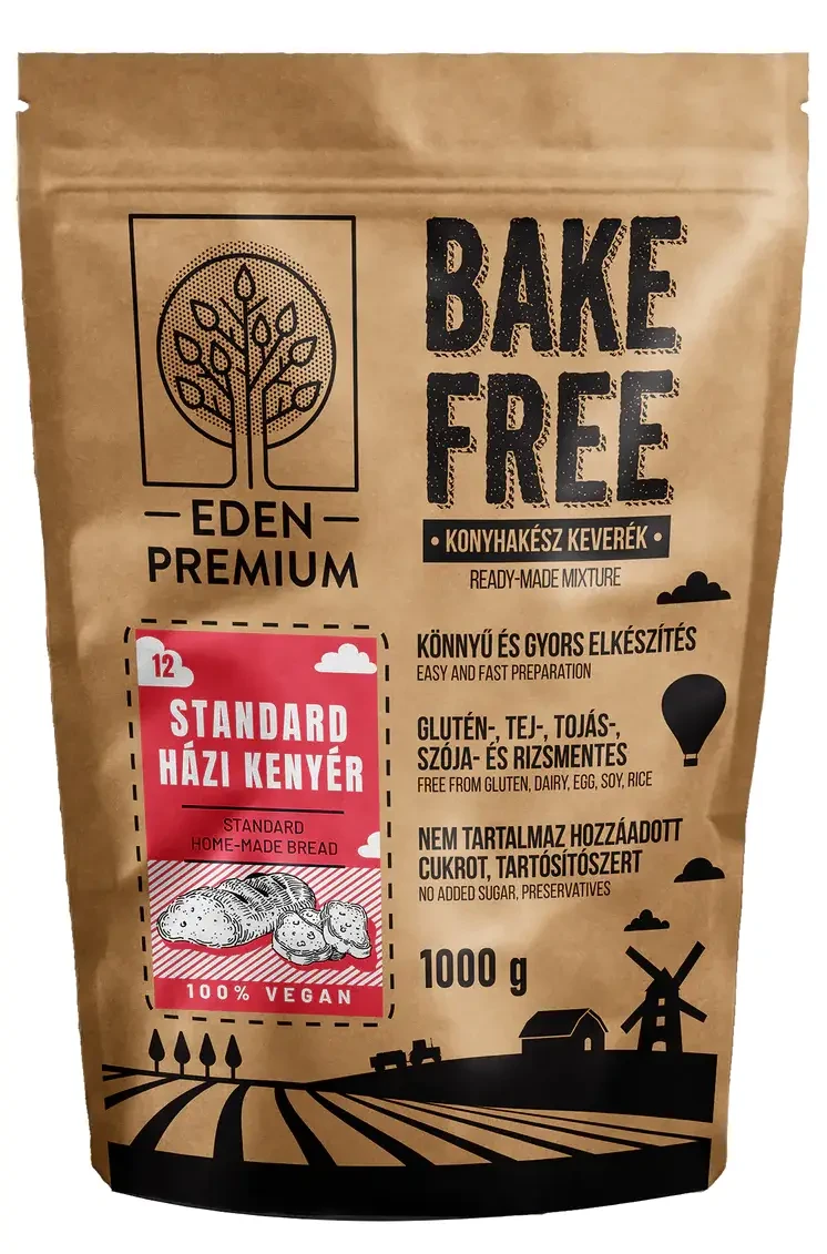 Éden Prémium Bake-Free Standard Házi Kenyér Liszkeverék 1 Kg