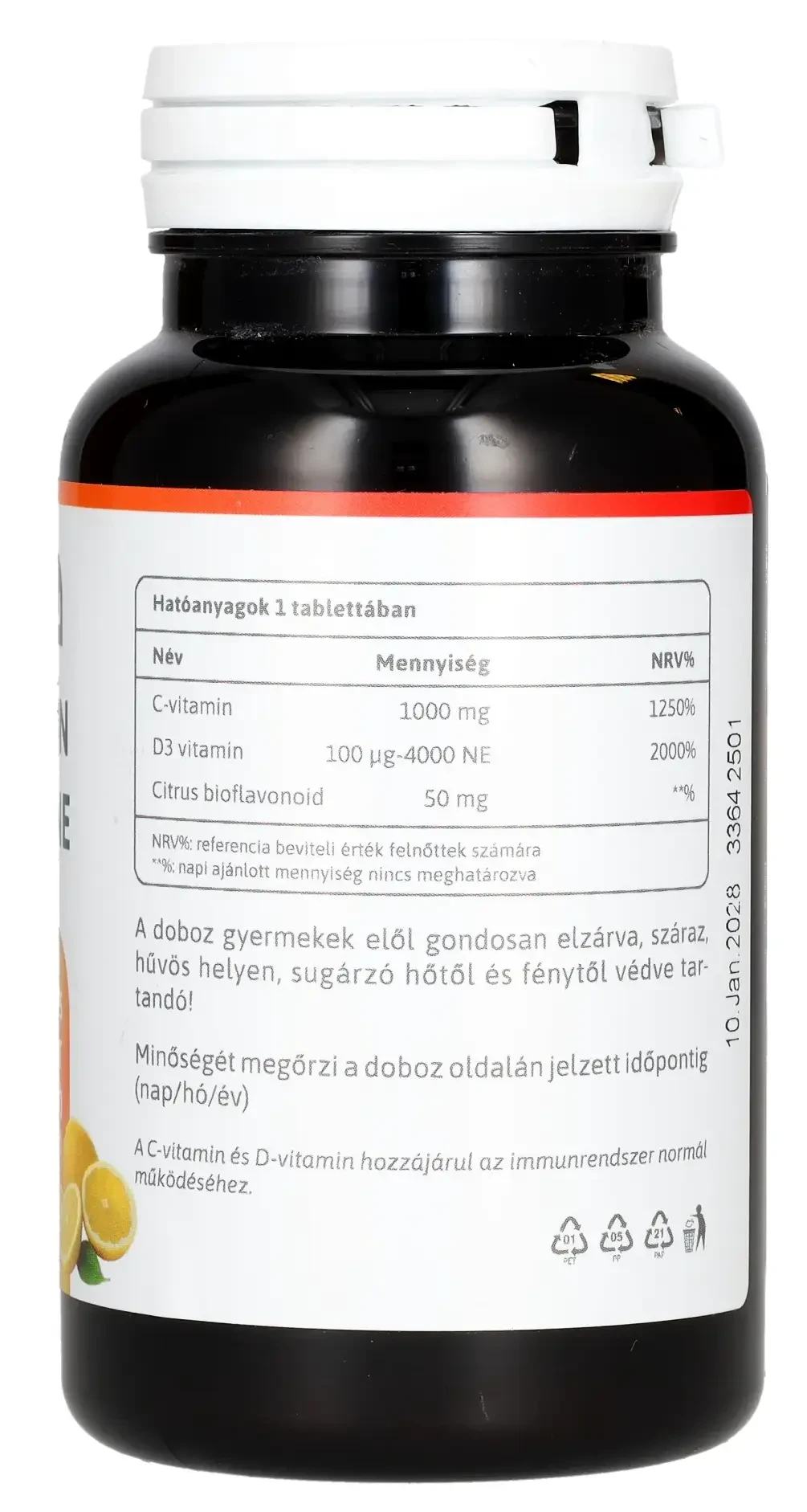 Multi 4U C 1000+D 4000 vitamin tabletta 90db