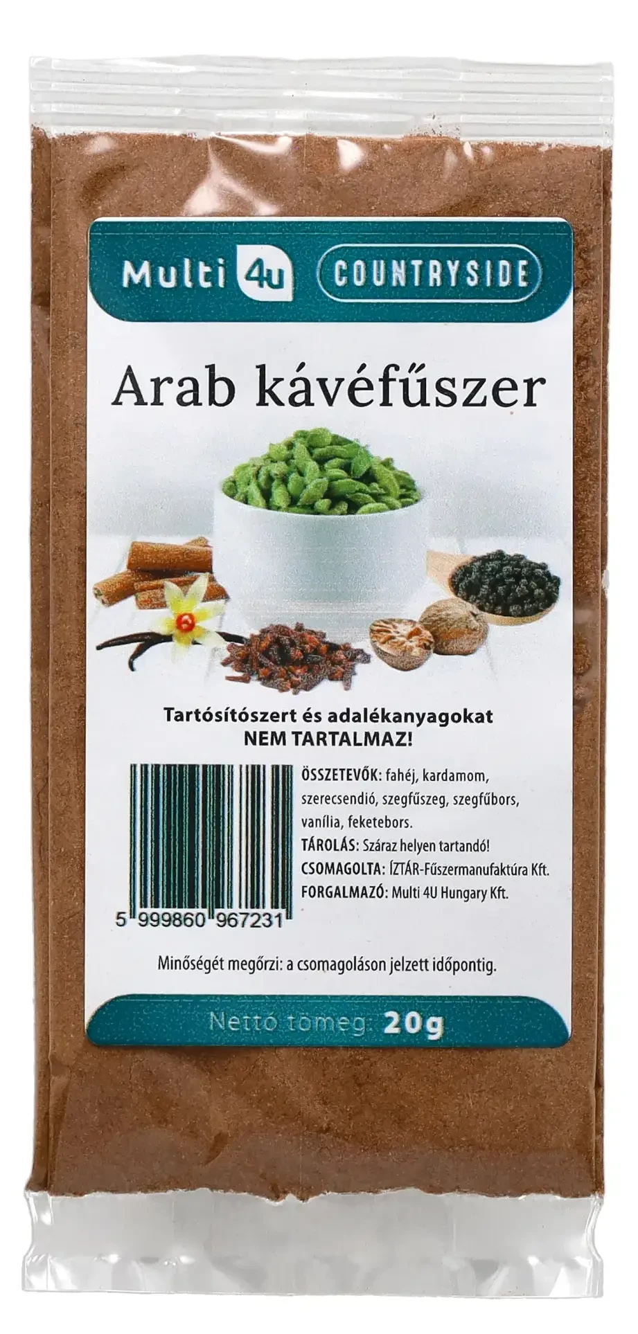 Multi 4U Countryside arab kávéfűszer 20g