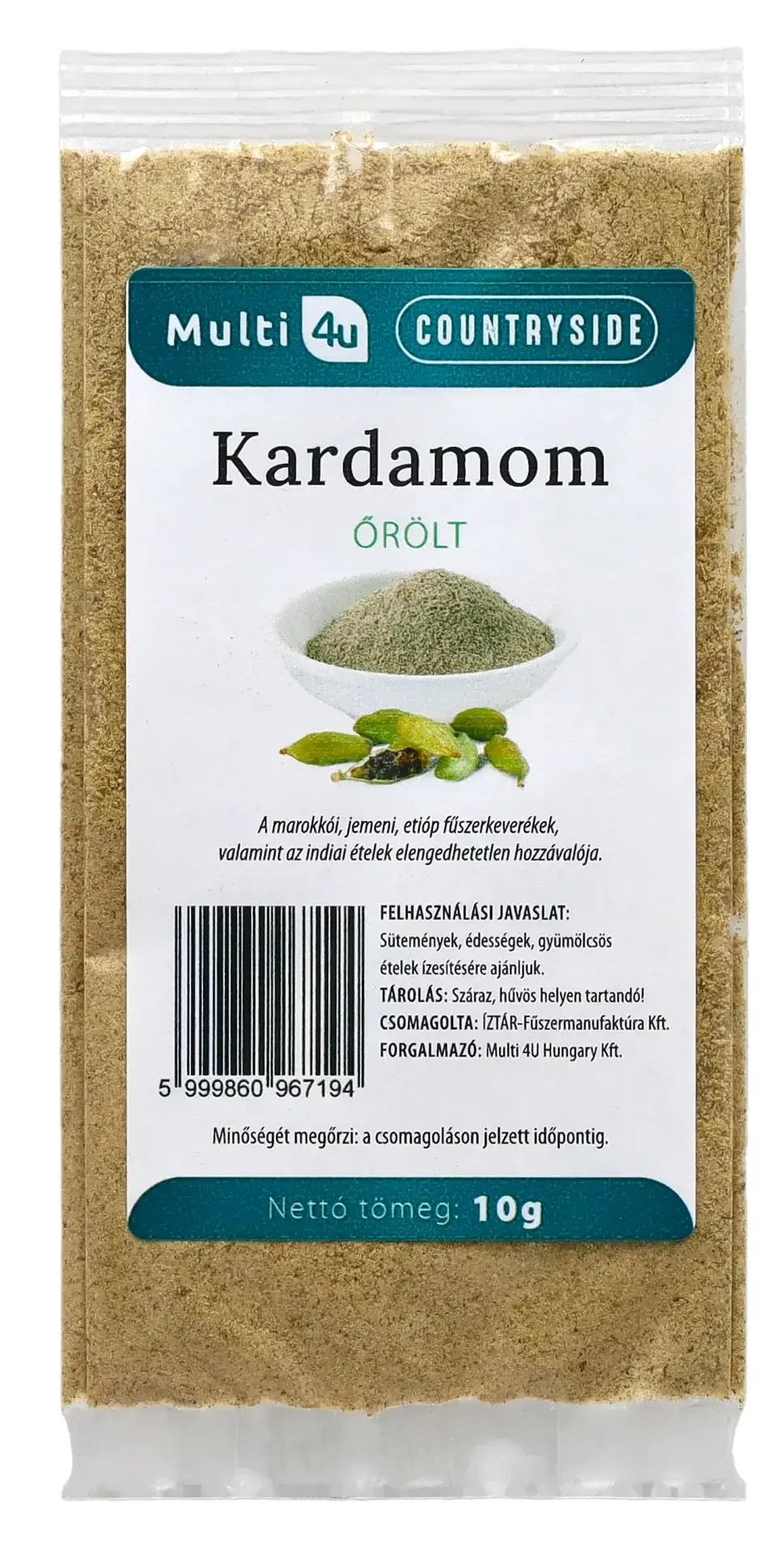 Multi 4U Countryside kardamom őrölt 10g