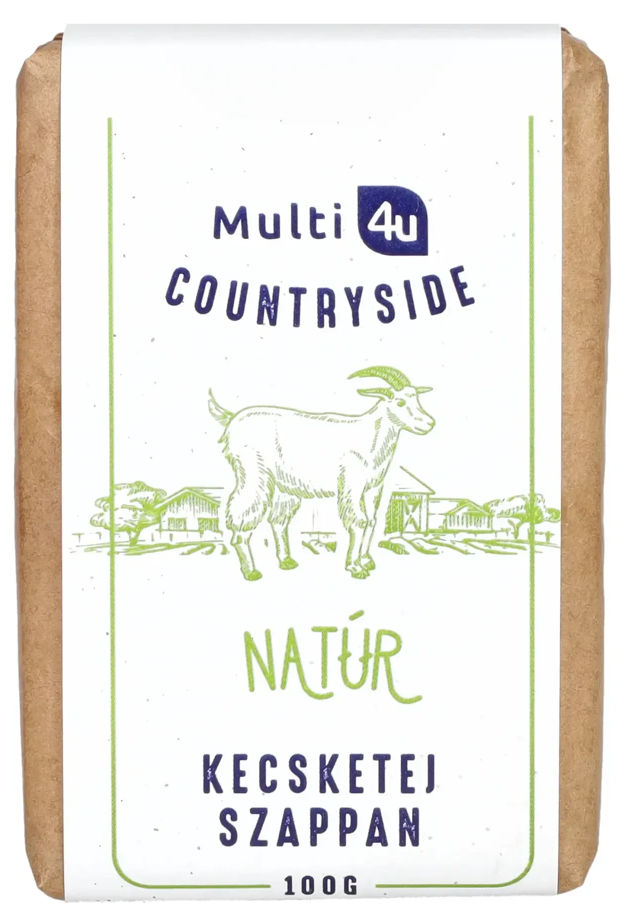 Multi 4U Countryside Natúr kecsketej szappan 100g