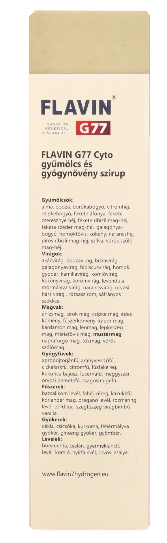 Flavin G77 Cyto szirup 250ml