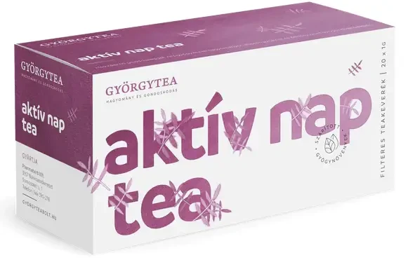 Györgytea Aktív Nap Filteres Teakeverék 20x1g
