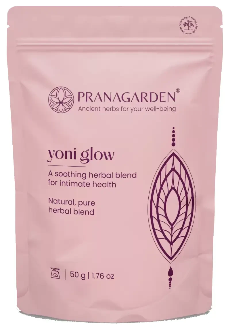 Pranagarden Yoni Glow ciklustudatos intim gőzölő gyógynövény keverék 50g