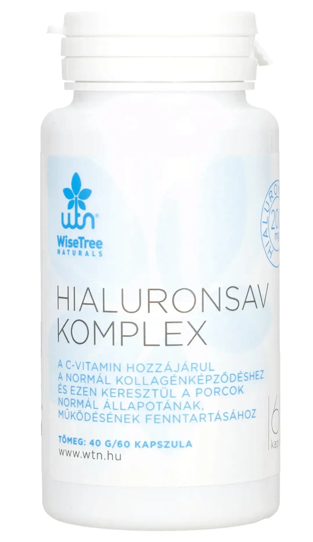 WTN Hialuronsav komplex 60db