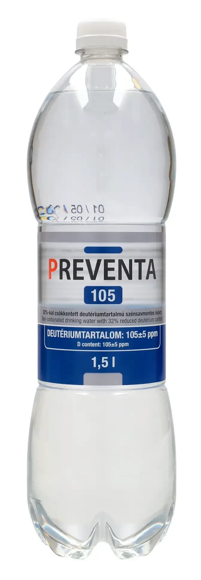 Preventa 105 csökkentett deutérium víz szénsavmentes 1,5l