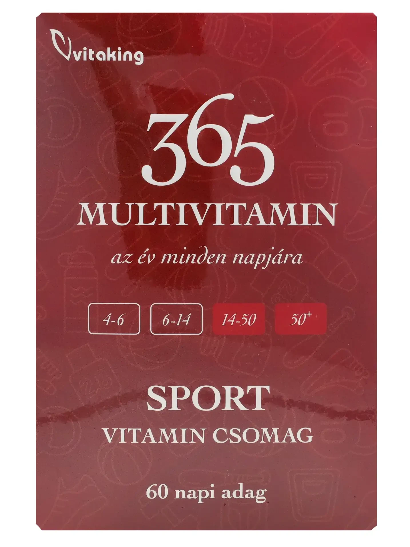 365 SPORT Multivitamin csomag 60db