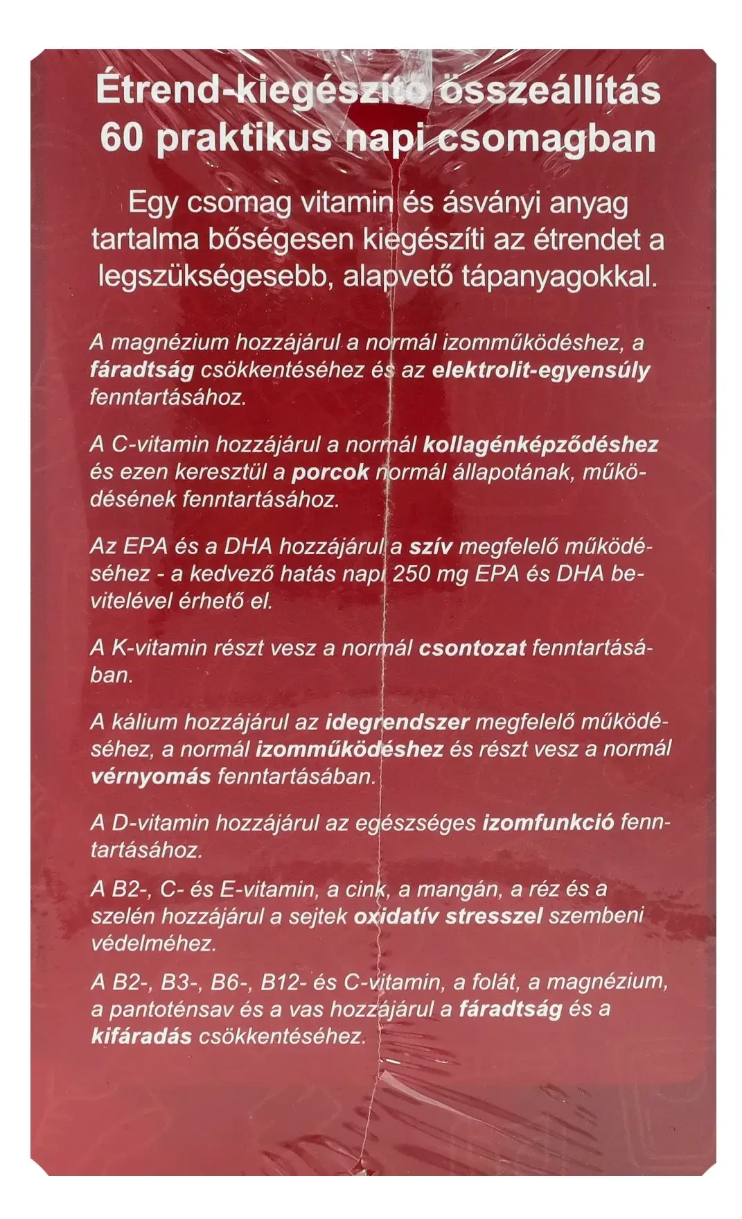 365 SPORT Multivitamin csomag 60db