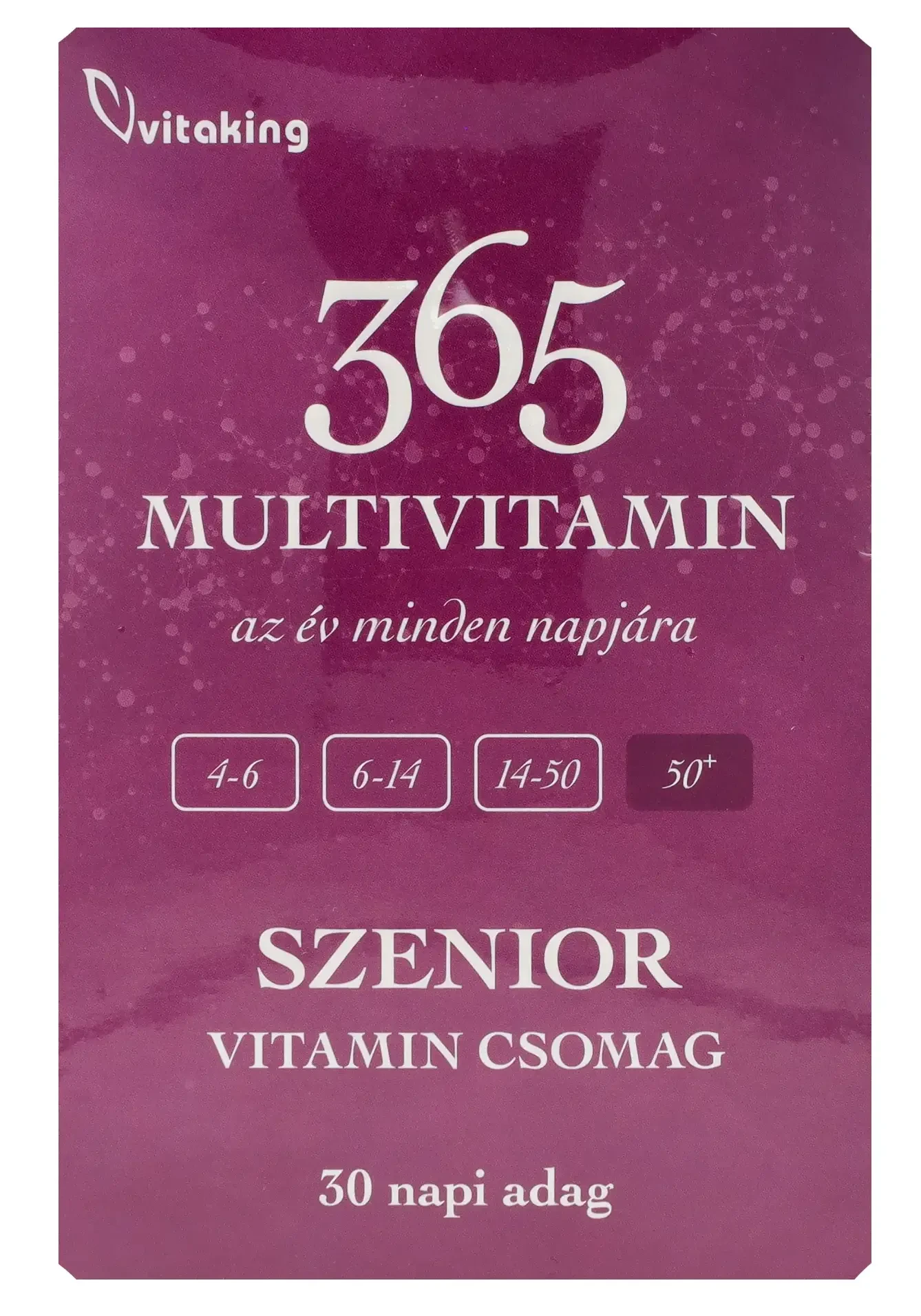 VK 365 SZENIOR Multivitamin csomag 30 napi adag