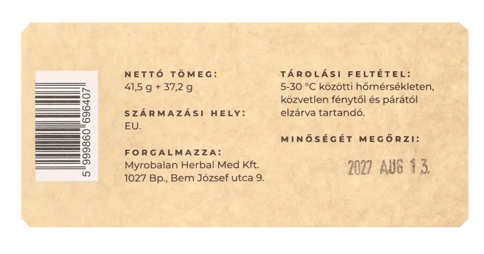 Myrobalan Dia + csomag 30 napi adag ( 60db+60db)