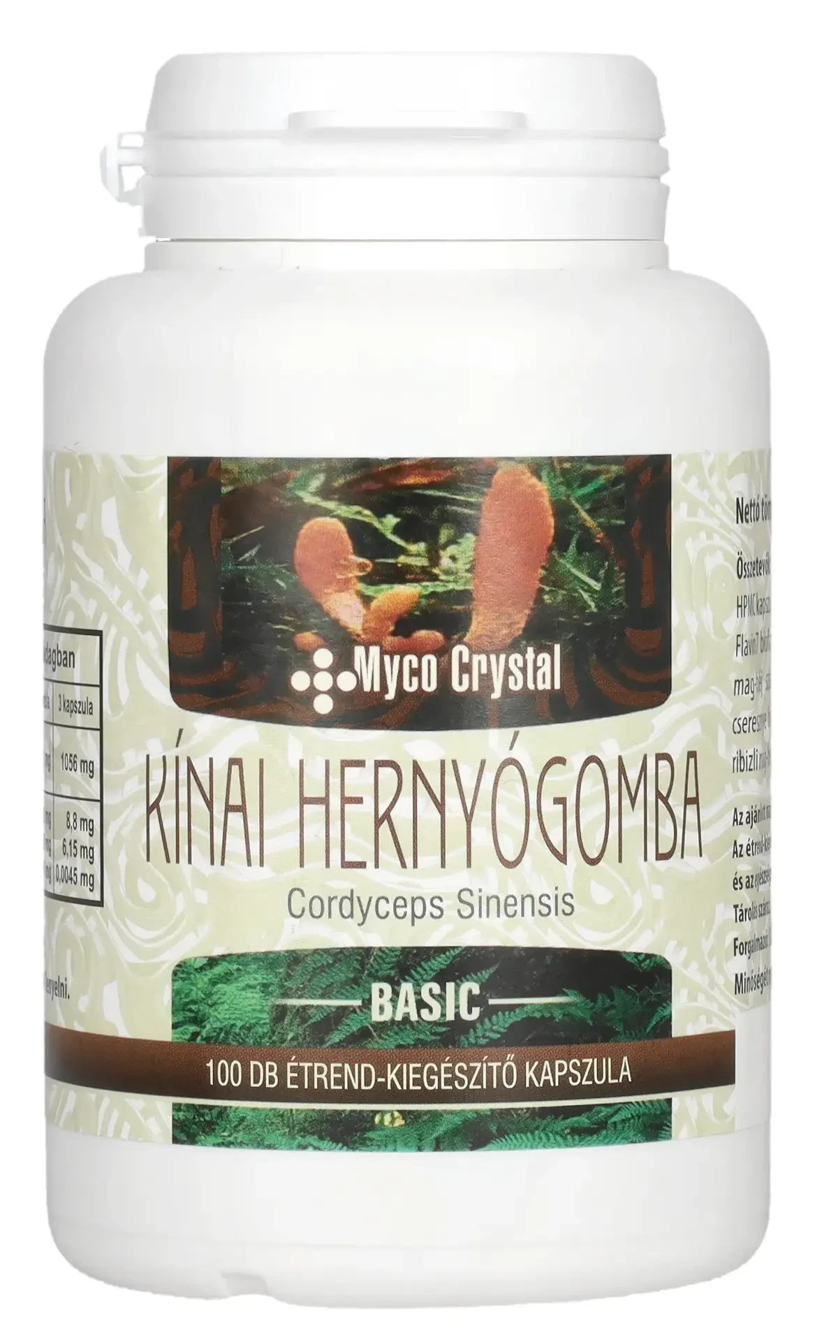 Myco Crystal Kínai hernyógomba 100db